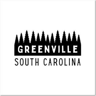 Greenville South Carolina SC Tourist Souvenir Posters and Art